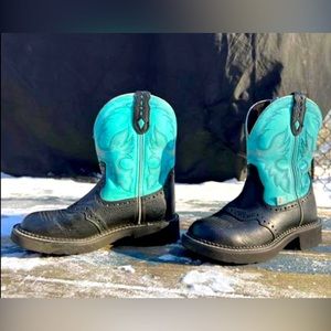 Girls Justin Gypsy size 5B cowboy boots